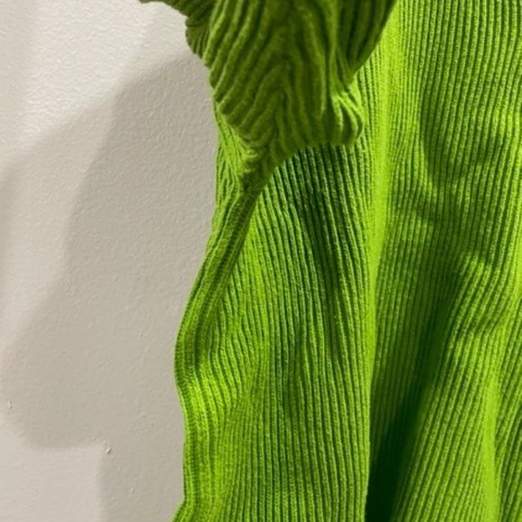 Nordstorm Green Half Zipper Sweater XL - Picture 2 of 3